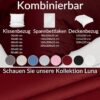 Bettbezug Bettdeckenbezug 100% Baumwolle Bettwäsche Bettdecke Bordeaux