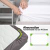 Spannbettlaken Bettlaken Spannbetttuch Spannbetttücher 4 Größen Grau