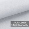 Spannbettlaken Bettlaken Spannbetttuch Spannbetttücher 4 Größen Weiß