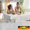 Wachstischdecke Wachstuch Tischdecke Wachstuch Meterware Tischdecke abwaschbar Gartentischdecke Herz Liebe Grau
