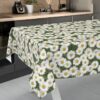 Wachstischdecke Wachstuch Tischdecke Wachstuch Meterware Tischdecke abwaschbar Gartentischdecke Kamillen