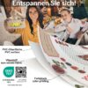 Wachstischdecke Wachstuch Tischdecke Wachstuch Meterware Tischdecke abwaschbar Gartentischdecke Erdbeeren – 90x130cm, Schnittkante