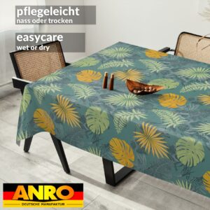 Wachstischdecke Wachstuch Tischdecke Wachstuch Meterware Tischdecke abwaschbar Gartentischdecke Jungle