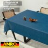 Wachstischdecke Wachstuch Tischdecke Wachstuch Meterware Tischdecke abwaschbar Gartentischdecke Marmor Blau