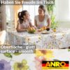 Wachstischdecke Wachstuch Tischdecke Wachstuch Meterware Tischdecke abwaschbar Gartentischdecke Postkarte
