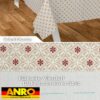 Wachstischdecke Wachstuch Tischdecke Wachstuch Meterware Tischdecke abwaschbar Gartentischdecke Italia Rot