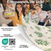 Wachstischdecke Wachstuch Tischdecke Wachstuch Meterware Tischdecke abwaschbar Gartentischdecke Kräuter