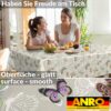 Wachstischdecke Wachstuch Tischdecke Wachstuch Meterware Tischdecke abwaschbar Gartentischdecke Schmetterling