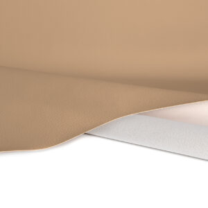 Kunstleder Nappaprägung Hellbeige Polsterstoff Bezugsstoff Nappaleder