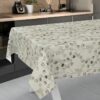 Wachstischdecke Wachstuch Tischdecke Wachstuch Meterware Tischdecke abwaschbar Gartentischdecke Eukalyptus Floral