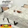 Wachstischdecke Wachstuch Tischdecke Wachstuch Meterware Tischdecke abwaschbar Gartentischdecke Eukalyptus Floral