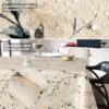 Wachstischdecke Wachstuch Tischdecke Wachstuch Meterware Tischdecke abwaschbar Gartentischdecke Floral Motiv Kiev