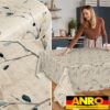 Wachstischdecke Wachstuch Tischdecke Wachstuch Meterware Tischdecke abwaschbar Gartentischdecke Floral Motiv Kiev