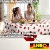 Wachstischdecke Wachstuch Tischdecke Wachstuch Meterware Tischdecke abwaschbar Gartentischdecke Mohnblume Floral