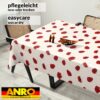 Wachstischdecke Wachstuch Tischdecke Wachstuch Meterware Tischdecke abwaschbar Gartentischdecke Mohnblume Floral
