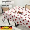 Wachstischdecke Wachstuch Tischdecke Wachstuch Meterware Tischdecke abwaschbar Gartentischdecke Mohnblume Floral