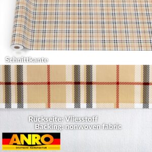 Wachstischdecke Wachstuch Tischdecke Wachstuch Meterware Tischdecke abwaschbar Gartentischdecke Motiv Schottland