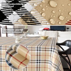 Wachstischdecke Wachstuch Tischdecke Wachstuch Meterware Tischdecke abwaschbar Gartentischdecke Motiv Schottland