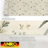 Wachstischdecke Wachstuch Tischdecke Wachstuch Meterware Tischdecke abwaschbar Gartentischdecke Floral Motiv Canada