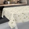 Wachstischdecke Wachstuch Tischdecke Wachstuch Meterware Tischdecke abwaschbar Gartentischdecke Floral Motiv Canada