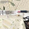 Wachstischdecke Wachstuch Tischdecke Wachstuch Meterware Tischdecke abwaschbar Gartentischdecke Floral Motiv Canada