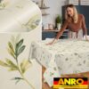 Wachstischdecke Wachstuch Tischdecke Wachstuch Meterware Tischdecke abwaschbar Gartentischdecke Floral Motiv Canada