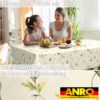 Wachstischdecke Wachstuch Tischdecke Wachstuch Meterware Tischdecke abwaschbar Gartentischdecke Floral Motiv Canada