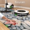 Küchenläufer PVC rutschfest abwaschbar Kieseloptik Mehrfarbig 50cm Breit – 100cm