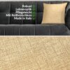 Kissenbezüge Leinenoptik Sofakissen Dekokissen 4 Größen mit & ohne Füllung Beige