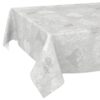 Wachstischdecke Wachstuch Tischdecke Wachstuch Meterware Tischdecke abwaschbar Gartentischdecke Herz Liebe Grau – 90x130cm, Schnittkante