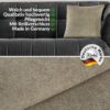 Kissenbezüge Sofakissen Dekokissen Magik Kuschelkissen Zierkissen 4 Größen mit & ohne Füllung Creme