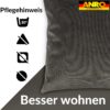 Kissenbezüge Sofakissen Dekokissen Magik Kuschelkissen Zierkissen 4 Größen mit & ohne Füllung Grau