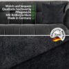 Kissenbezüge Sofakissen Dekokissen Magik Kuschelkissen Zierkissen 4 Größen mit & ohne Füllung Anthrazit