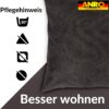 Kissenbezüge Sofakissen Dekokissen Magik Kuschelkissen Zierkissen 4 Größen mit & ohne Füllung Kupfer Aubergine