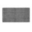 Ringgummimatte Gummiringmatte Schmutzfangmatte Gummi Schwarz 50x100cm