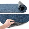 Teppichläufer Schmutzfangläufer Schmutzfangmatte Läufer Flur Eingang POET Breite 100cm Blau