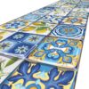 Teppichläufer Küchenläufer PVC rutschfest abwaschbar Zitrone Lemon Holz Beige 50cm Breit