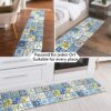 Teppichläufer Küchenläufer PVC rutschfest abwaschbar Zitrone Lemon Holz Beige 50cm Breit