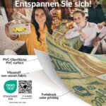Wachstischdecke Wachstuch Tischdecke Wachstuch Meterware Tischdecke abwaschbar Gartentischdecke Holz Industry