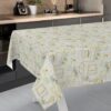 Wachstischdecke Wachstuch Tischdecke Wachstuch Meterware Tischdecke abwaschbar Gartentischdecke Oliven