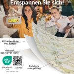 Wachstischdecke Wachstuch Tischdecke Wachstuch Meterware Tischdecke abwaschbar Gartentischdecke Oliven