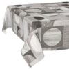 Wachstischdecke Wachstuch Tischdecke Wachstuch Meterware Tischdecke abwaschbar Gartentischdecke Holz Patchwork Grau