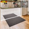 VQU-SMA-ANTR_40 Schmutzfangmatte Fussmatte QUEEN Sauberlaufmatte Schmutzmatte mit Gummirand für innen & außen 5 Größen Anthrazit – 40 x 60 cm