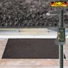 VQU-SMA-ANTR_60 Schmutzfangmatte Fussmatte QUEEN Sauberlaufmatte Schmutzmatte mit Gummirand für innen & außen 5 Größen Anthrazit – 40 x 60 cm