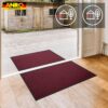 Schmutzfangmatte Fussmatte QUEEN Sauberlaufmatte Schmutzmatte mit Gummirand für innen & außen 5 Größen Bordeaux – 40 x 60 cm