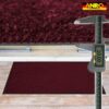 Schmutzfangmatte Fussmatte QUEEN Sauberlaufmatte Schmutzmatte mit Gummirand für innen & außen 5 Größen Bordeaux – 40 x 60 cm