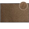 Schmutzfangmatte Fußmatte AMIGO Sauberlaufmatte Schmutzmatte mit Gummirand für innen & außen 8 Größen Braun – 40 x 60 cm