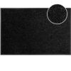 Schmutzfangmatte Fußmatte AMIGO Sauberlaufmatte Schmutzmatte mit Gummirand für innen & außen 8 Größen Schwarz – 40 x 60 cm