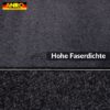 Schmutzfangmatte Fußmatte AMIGO Sauberlaufmatte Schmutzmatte mit Gummirand für innen & außen 8 Größen Blau