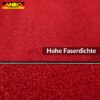 Schmutzfangmatte Fußmatte AMIGO Sauberlaufmatte Schmutzmatte mit Gummirand für innen & außen 8 Größen Rot